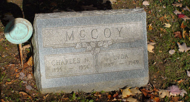 Charles McCoy World War I Vet